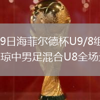 2026年8月9日海菲尔德杯U9/8组第1轮俄罗斯Taifunvs琼中男足混合U8全场录像回放