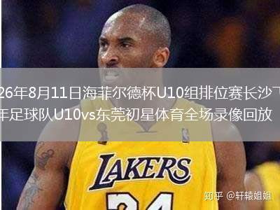 2026年8月11日海菲尔德杯U10组排位赛长沙飞阳少年足球队U10vs东莞初星体育全场录像回放
