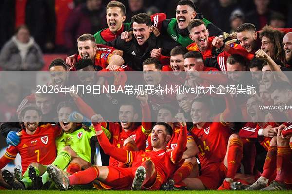 2026年4月9日NBA常规赛森林狼vs魔术全场集锦