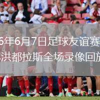 2026年6月7日足球友谊赛阿根廷vs洪都拉斯全场录像回放