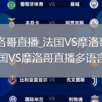 法国VS摩洛哥直播_法国VS摩洛哥极速秒开高清流_法国VS摩洛哥直播多语言解说版