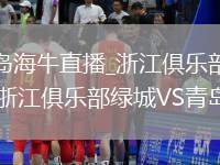 浙江俱乐部绿城VS青岛海牛直播_浙江俱乐部绿城VS青岛海牛直播无插件免费高清观看_浙江俱乐部绿城VS青岛海牛直播赛事直播