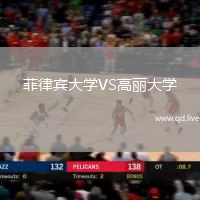 菲律宾大学VS高丽大学